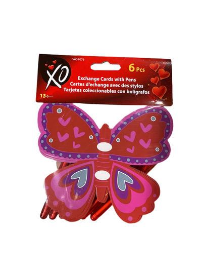 Set de 6 Tarjetas de San Valentín