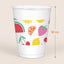 Summer Tutti Frutti Plastic Cups 18oz (x25u)