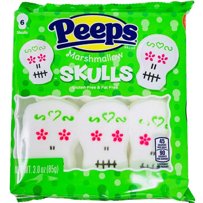 Peeps Halloween Skulls 3oz