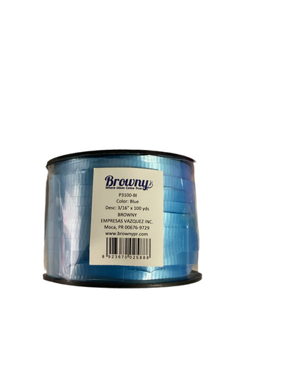 Curling Ribbon Blue 100yds.