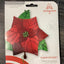 LRG SHP SATIN POINSETTIA (pascua)