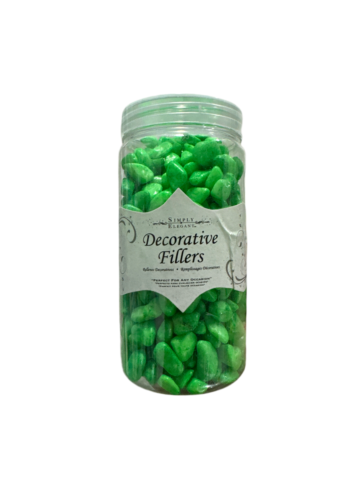 Acrylic Crystal Rocks - Green (400g)