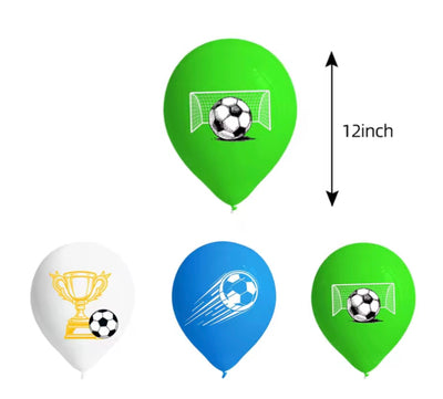 Globos Latex Soccer Classic (x12u)