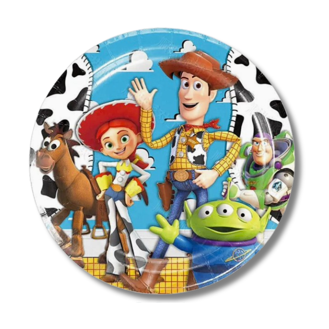 Toy Story Platos 9" (x10u)