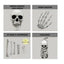Set 12 Huesos Esqueleto Realistas (x1 set)