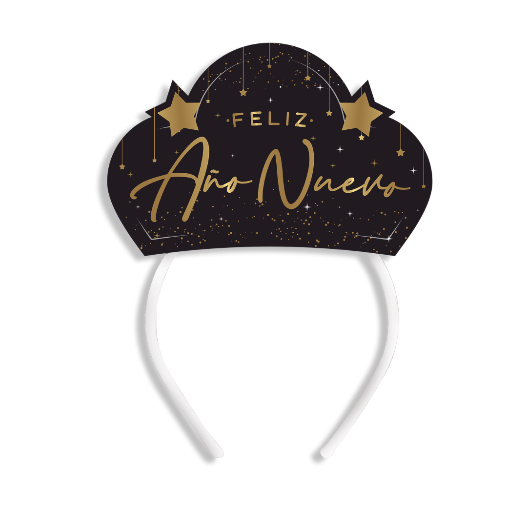 Tiaras Feliz Año Nuevo (x6u)