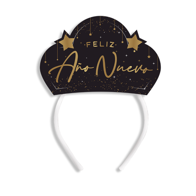 Tiaras Feliz Año Nuevo (x6u)