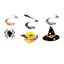Espiral Decorativo Arañas Halloween (x3u)