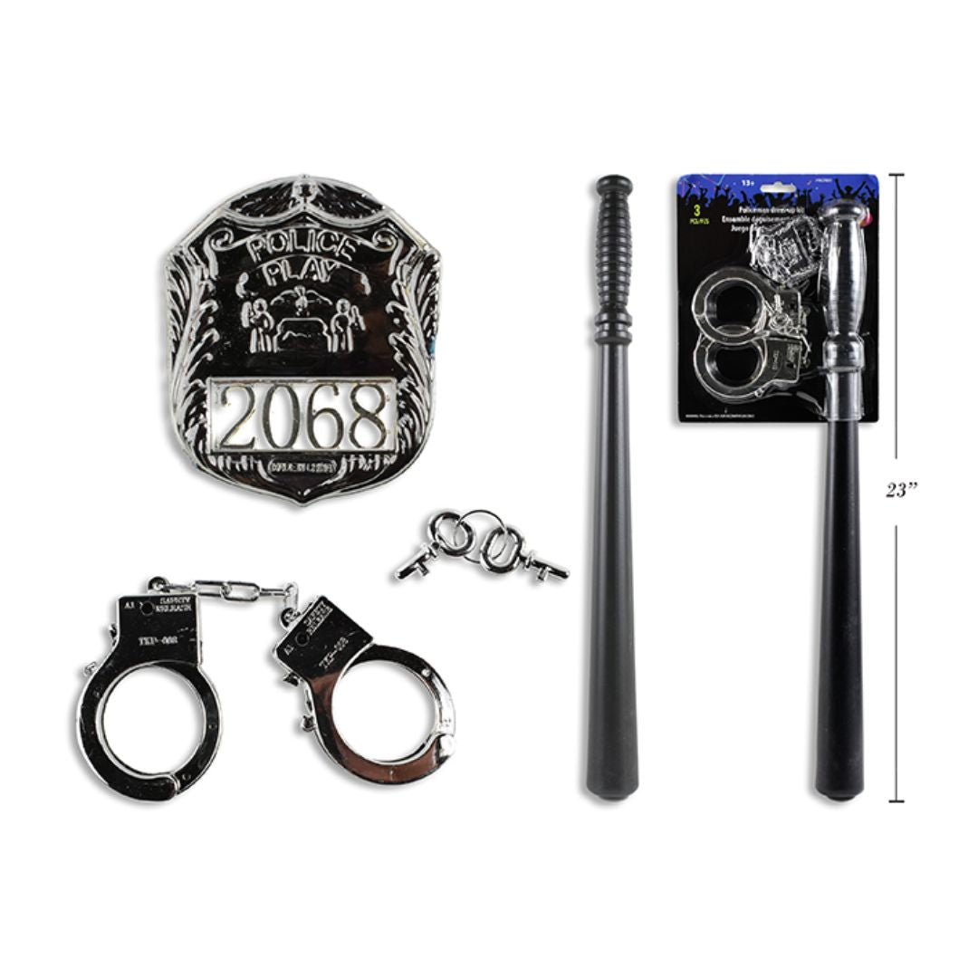 Kit Disfraz Policía Adulto