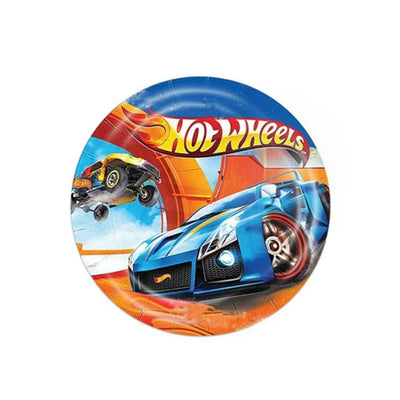 Platos Hot Wheels 9" (x10u)