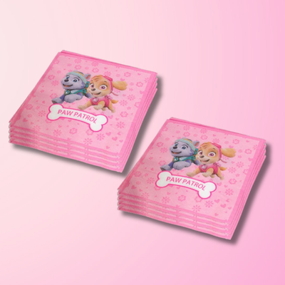 Paw Patrol Niña Servilletas (x20u)