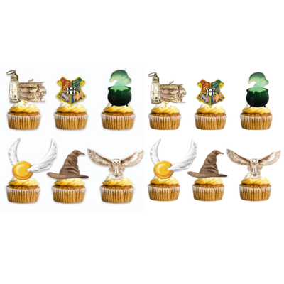 Cupcake Topper Harry Potter (x12u)