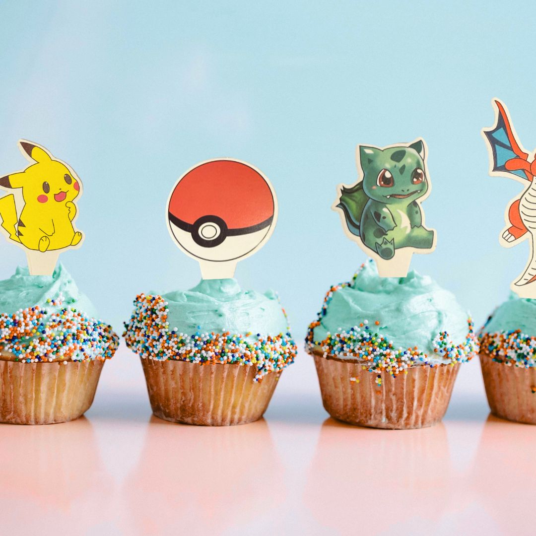 Pokemon Cupcake Toppers (x24u)