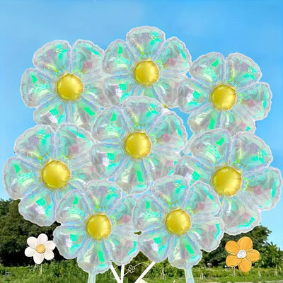 Flor Tornasol/Iridescence Foil Balloon (x1u)