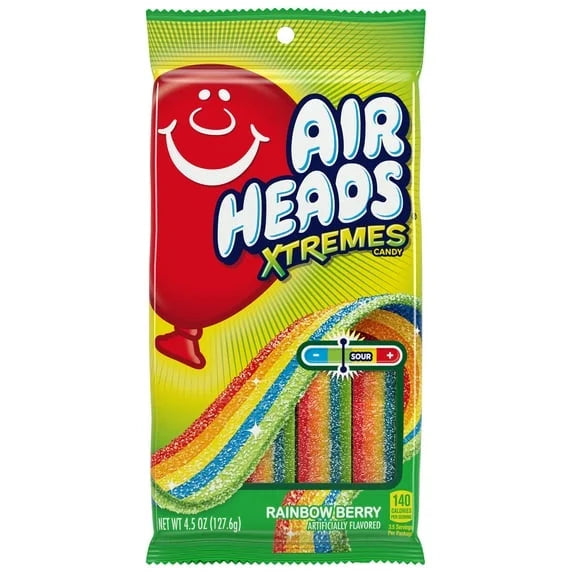 AirHeads Xtremes Sour Rainbow 4.5oz