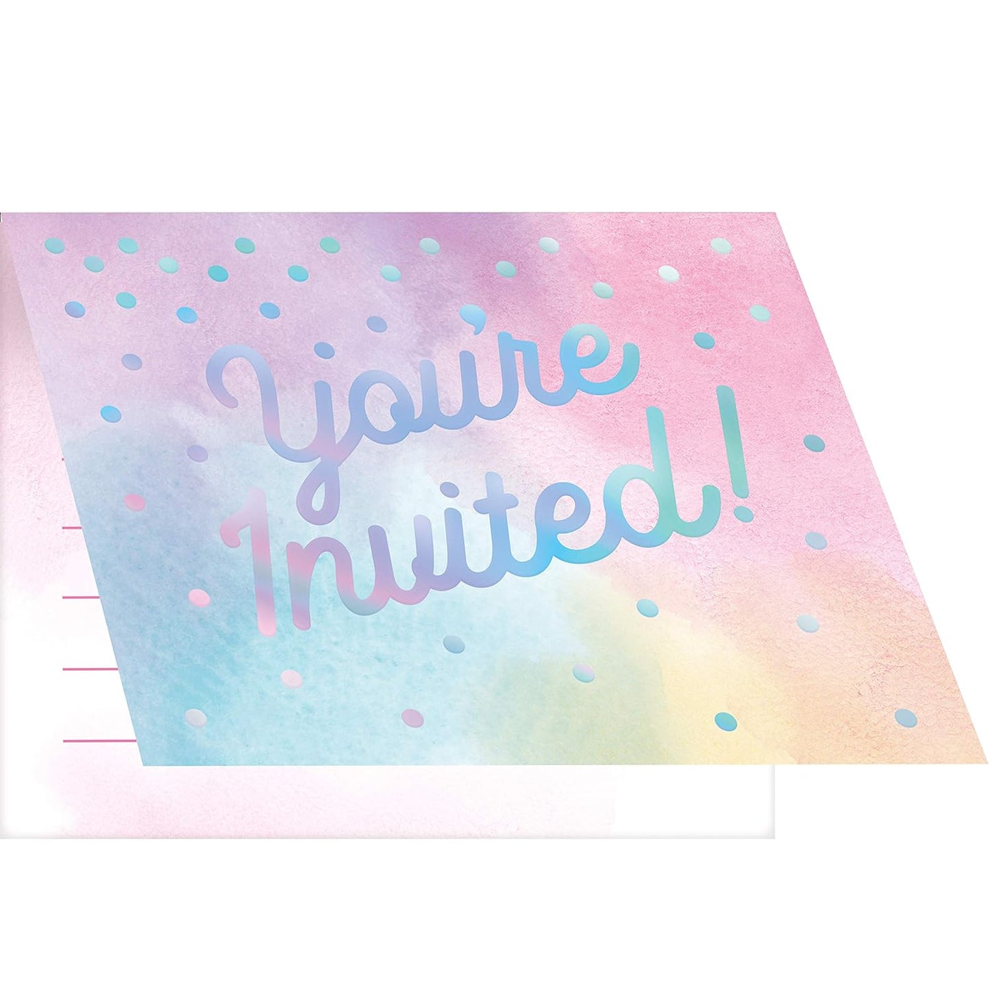 Iridescent Invitations (x8u)