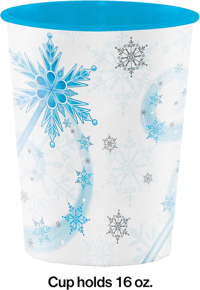Snow Princess Plastic Cup 16oz (x1u)