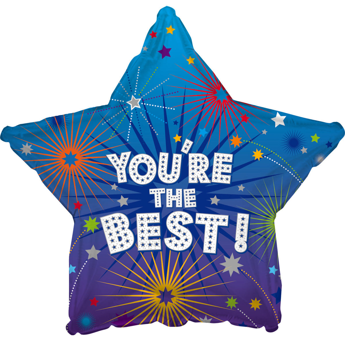 You're the Best Star Foil Balloon 18"
