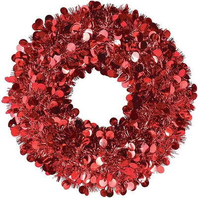 Xmas Wreath T Red