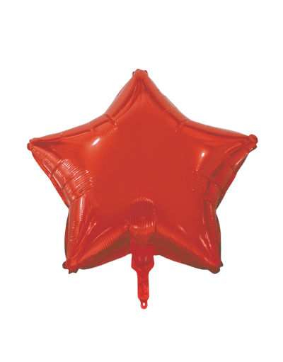 Star Red Foil Balloon 29"