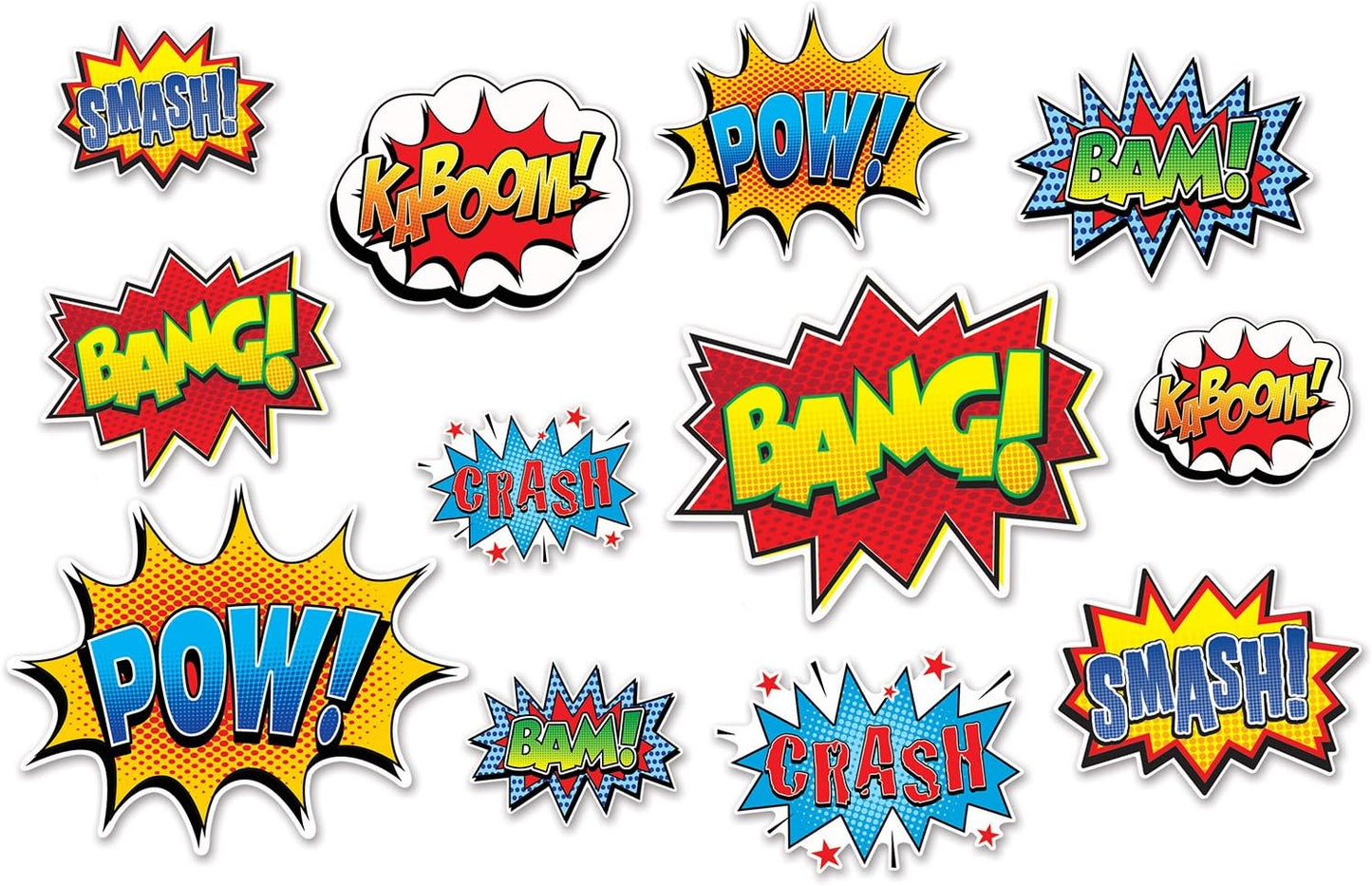 Hero Action Sign Cutouts