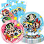 Powerpuff Plato y Servilleta (x1u)