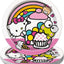 Hello Kitty Plates 7" (x8u)