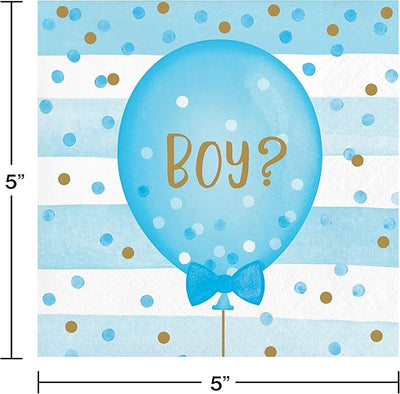 Gender Reveal Napkins (x16u)