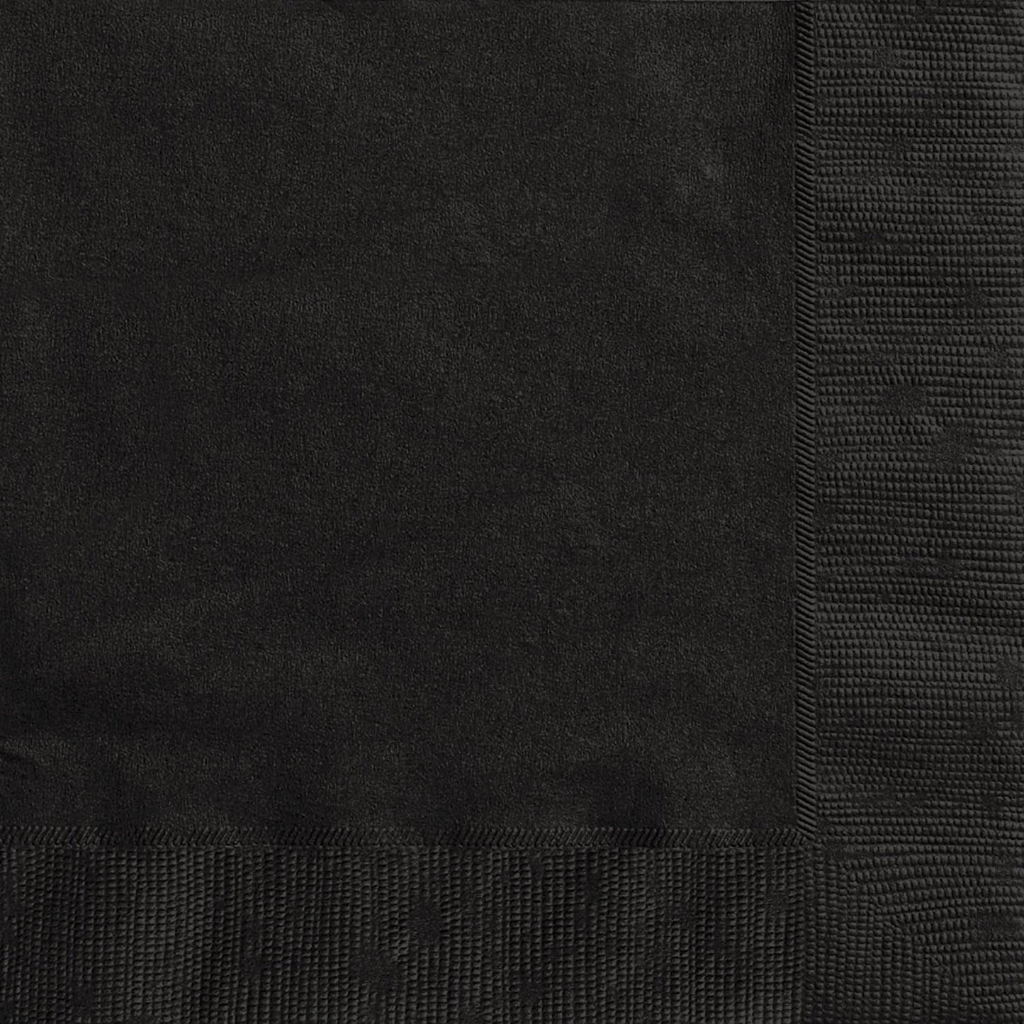 Lunch Napkins Black (x20u)
