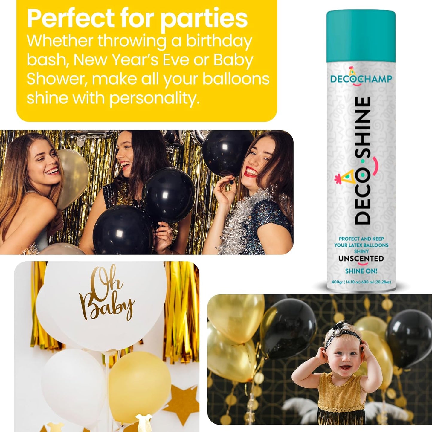 Deco Shine Aerosol Decochamp 20oz (x1u)