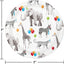 Platos Party Animals 7" (x8u)