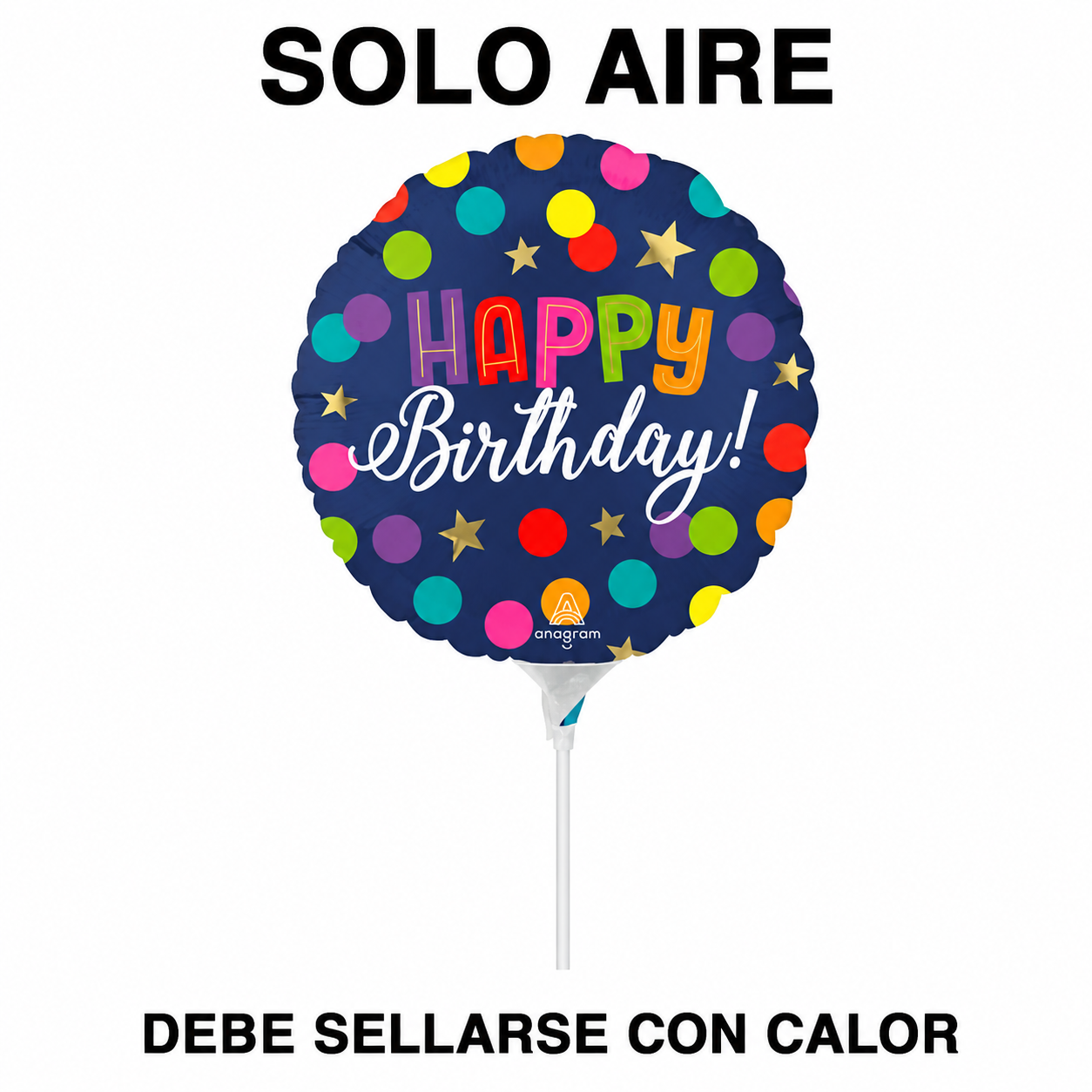 Globos 10” Air Filled - Variedad de Diseños