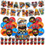 Banner Hot Wheels "Happy Birthday" (x1u)