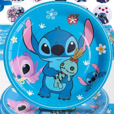 Stitch Fiesta - Paper Plates