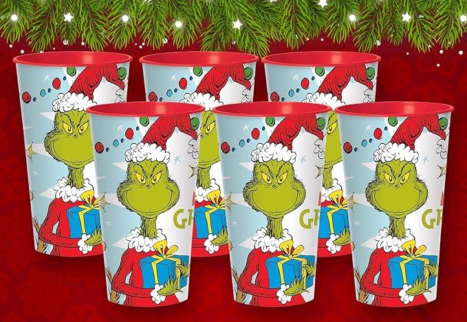 Grinch Plastic Cup, 32 oz. (x1u)