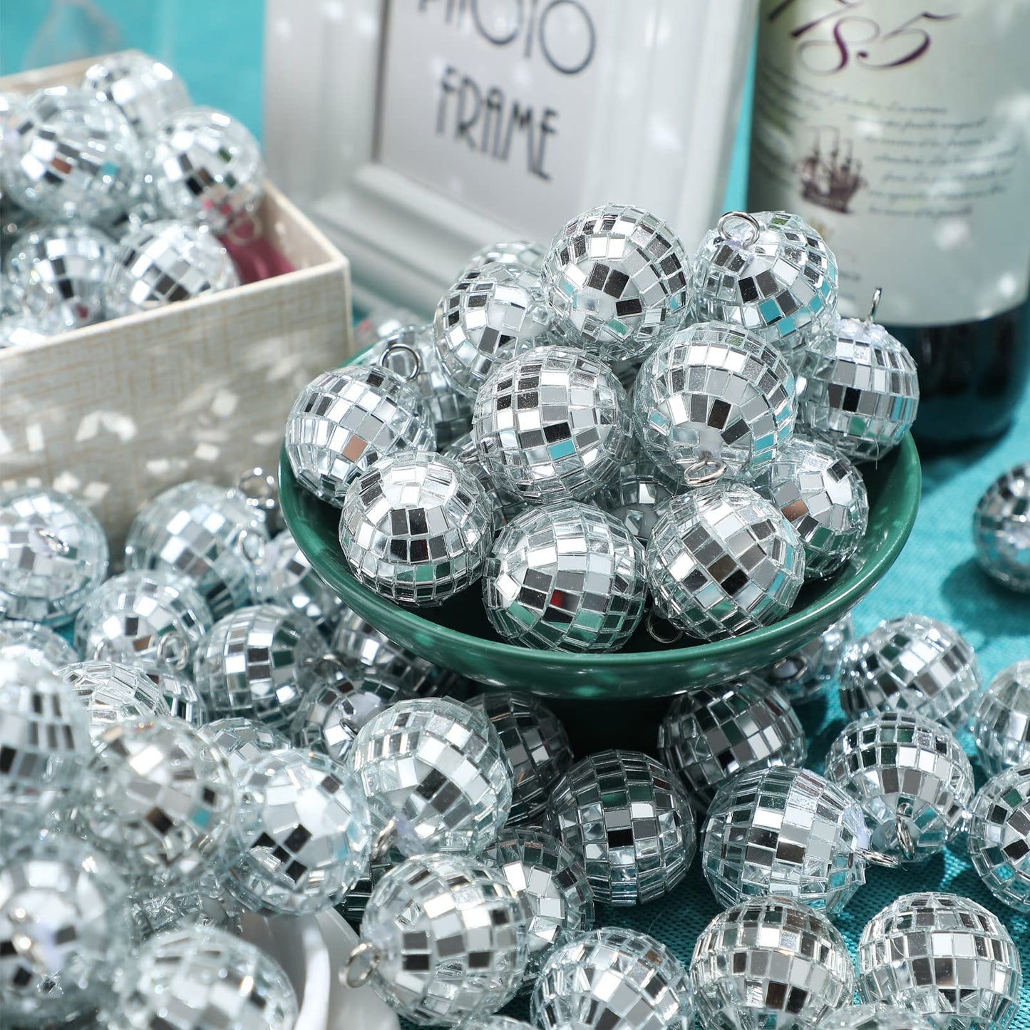 Mini Disco Balls 2.4" (x6u)