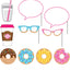 Donut Time Photo Props (x10u)