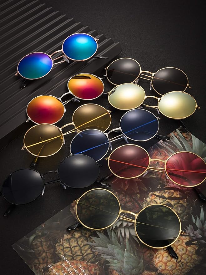 Gafas Hippies Colores (x1u)