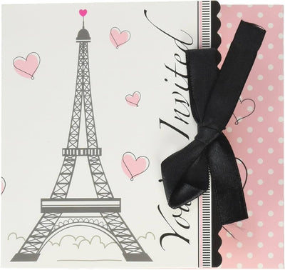 Paris Party Invitations (x8u)