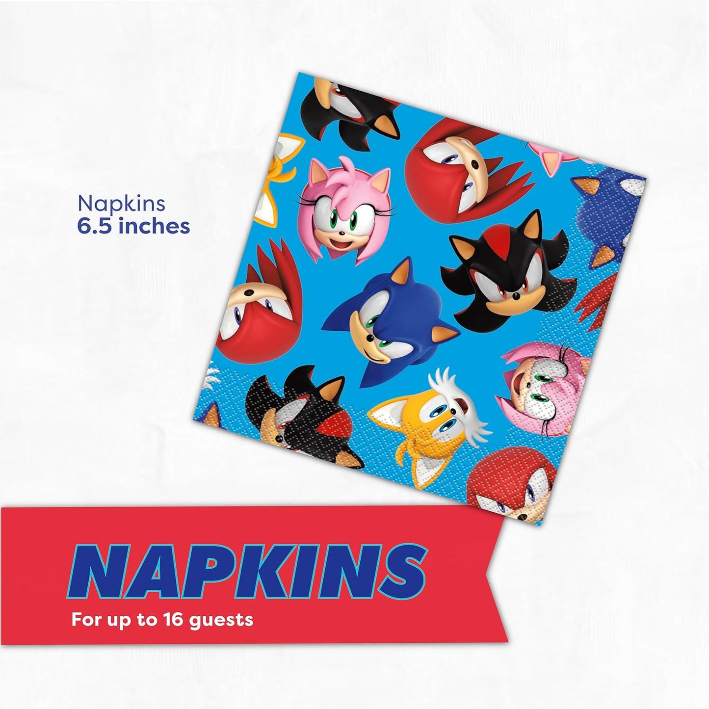 Sonic Lunch Napkins Servilletas (x16u)