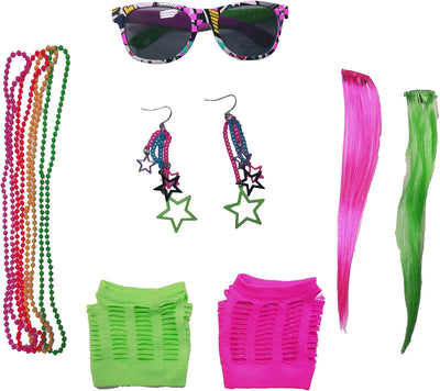 Retro Vintage 80's Accessory Set