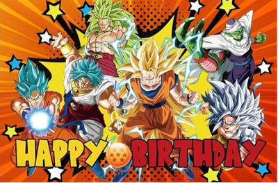 Dragon Ball Z Backdrop Fiesta