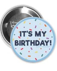 Pin It's My Birthday
