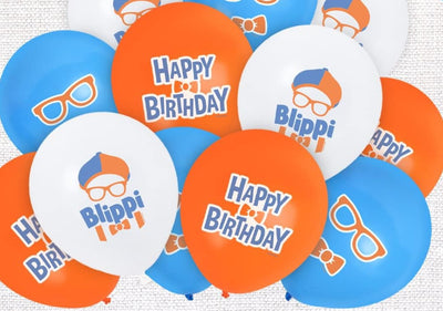 Blippi Globos (12 Globos)