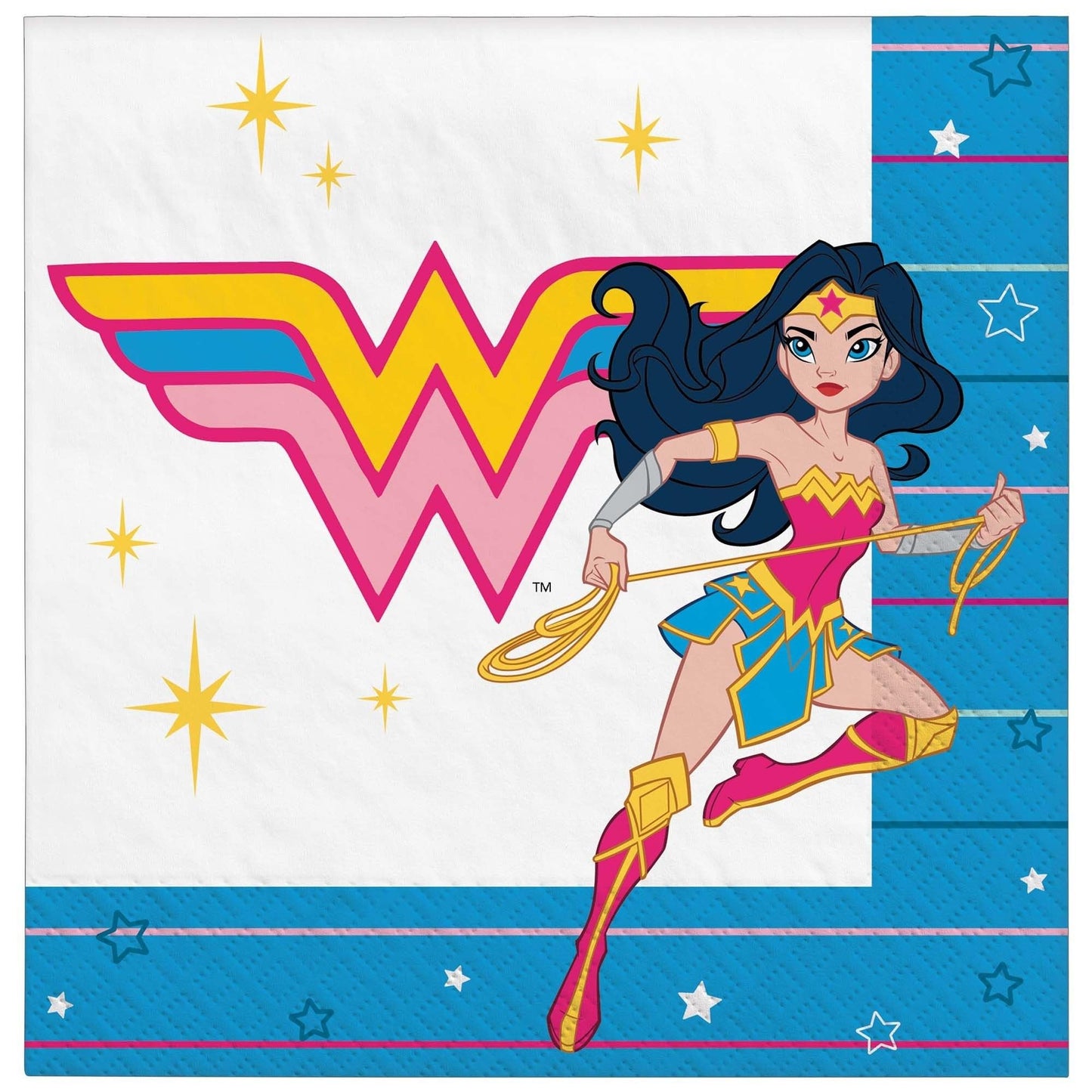 DC Superhero Girl Wonder Woman Lunch Napkins (x16u)
