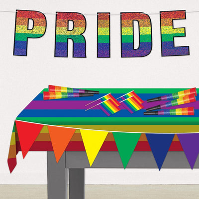 Mantel Plástico Mesa Rainbow (x1u)