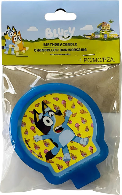 Bluey Birthday Candle