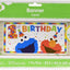 Elmo One "1st Birthday" Banner 5ft (x1u)