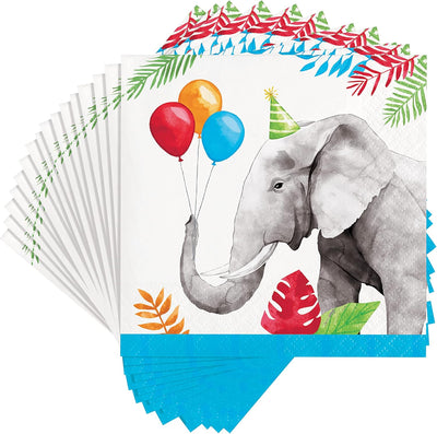 Party Animals Beverage Napkins (x16u)