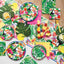 Palm Tropical Lunch Napkins (x16u)